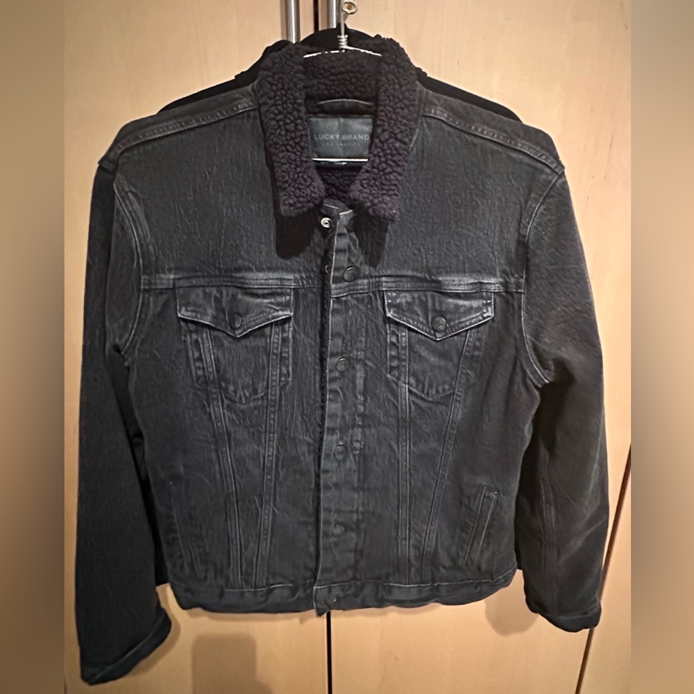 Lucky Brand Black Denim Jacket